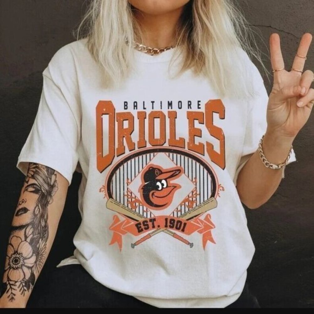 Baltimore Orioles Est 1901 Baseball T Shirt